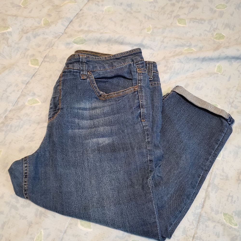 5 Pocket cropped Jeans